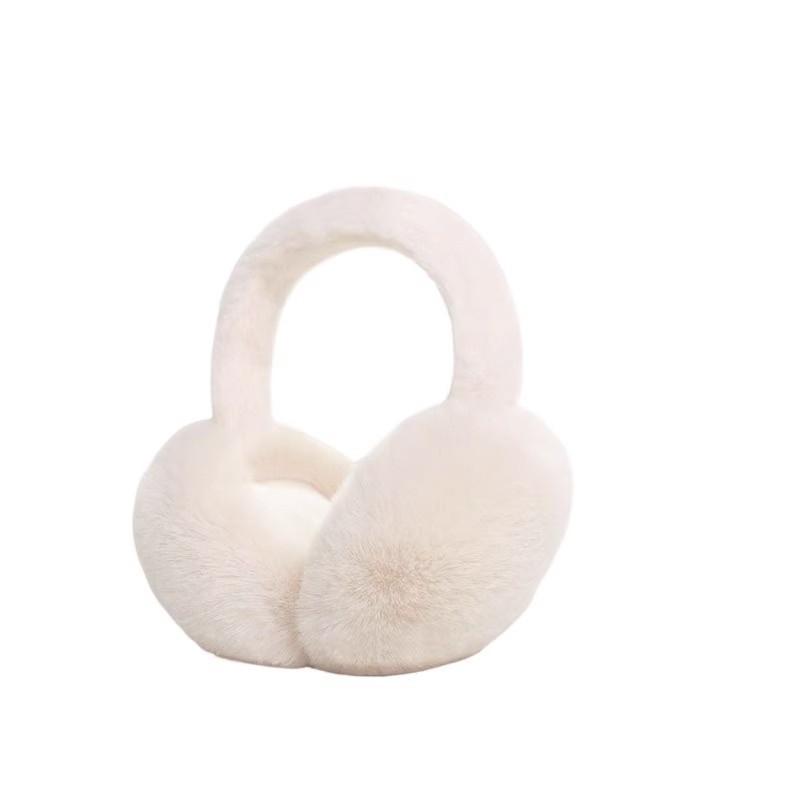 イヤーマフ レディース メンズ 折りたたみ式 防寒 耳当て 学生 ふわふわ もこもこ あったか グッズ 秋冬 パープル ピンク系 ブラック ベージュ系 ホワイト グレー 高密度蓄熱 保温2