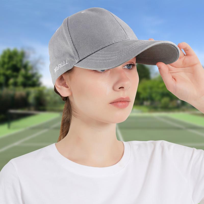 キャップ レディース ゴルフ キャップ 接触冷感 ランニング スポーツ 紫外線対策 日焼け防止 UVカット 灰色 ブラック