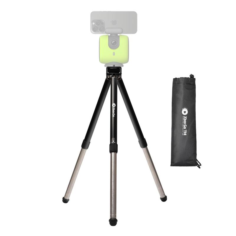 XbotGo Update T1 三脚 高さ3.5フィート 耐荷重6.6ポンド 軽量アルミニウム XbotGo Chameleon Sports Gimbal対応 追加のクイックリリースマウント 簡単セットアップ ポータブル