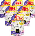 【100円300円クーポンあり】【6個セット】レノア ハピネス 夢ふわタッチ 柔軟剤 ホワイトムスク 詰め替え 1,900mL×6袋