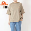 GW期間限定！ ポイント3倍 対象【5/3 0：00-5/7 10：59まで 】KELTY ケルティ レディース トップス Tシャツ ロゴTシャツ ミニロゴ ロゴ 刺繍ロゴ クルーネック ユニセックス M L 半袖 ゆったり ナチュラル シンプル