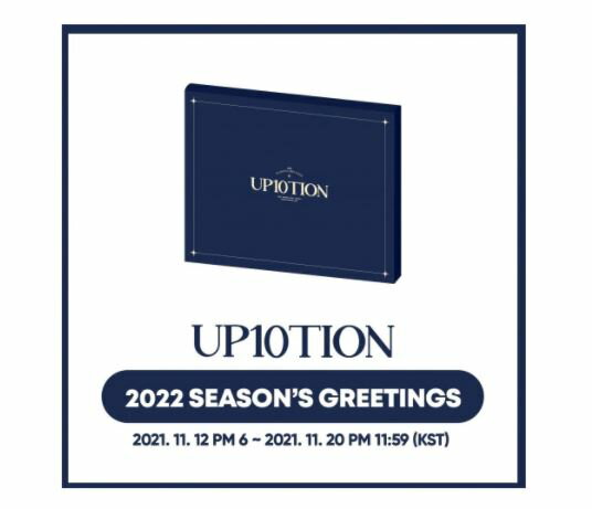 【UP10TION】 2022 SEASONS GREETINGS カレンダー 公式 1次予約 送料無料