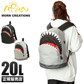 【最大49倍｜4/25 0:00～】モーンクリエイションズ シャーク リュック サメリュック 20L MORN CREATIONS SK-101