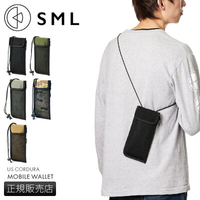 【最大30倍|9/25限定】エスエムエル 財布 お財布 ショルダー ショルダーウォレット ネックウォレット ネックポーチ メンズ スマホ 縦 SML k900240【在庫限り】