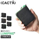 栃木レザー 【最大31倍｜4/30限定】カクタ 財布 二つ折り財布 ミニ財布 ミニウォレット ミニサイフ メンズ box型小銭入れ 本革 栃木レザー コンパクト ブランド CACTA 2015 cpn30【在庫限り】