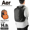 【最大39倍｜5/10限定】Aer Day Pack 2 X-PAC リュック リュックサック バックパック メンズ ビジネス 防水 通勤 自立 A4 PC 15.6インチ エアー デイパック
