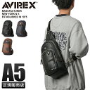 【最大29倍】アヴィレックス アビレックス ボディバッグ ワンショルダーバッグ メンズ ブランド 斜めがけ AVIREX AX5001