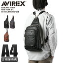 【5H限定豪華プレゼント|7/23 19時~】AVIREX バッグ ボディバッグ ワンショルダーバッグ リュック メンズ ブランド ミリタリー 斜めがけバッグ 合皮 A4 2WAY アヴィレックス アビレックス AX5008