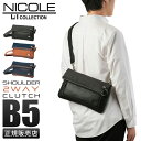 【最大40倍|8/14限定】nil281 ニコル エル・アイ コレクション ショルダーバッグ クラッチバッグ メンズ ブランド 斜めがけバッグ 2WAY NIC...