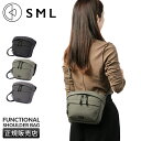 【5H限定豪華プレゼント|7/20 19時~】SML エスエムエル ファイン エヌ ショルダーバッグ メンズ レディース ブランド 斜めがけバッグ 小さめ 撥水 防水 FINE-N K904110