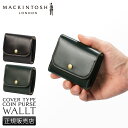 【最大39倍|8/1 10時〜】マッキントッシュ ロンドン ヘリテージ 財布 三つ折り財布 本革 ミニ財布 ミニウォレット メンズ ブランド MACKINTOS...