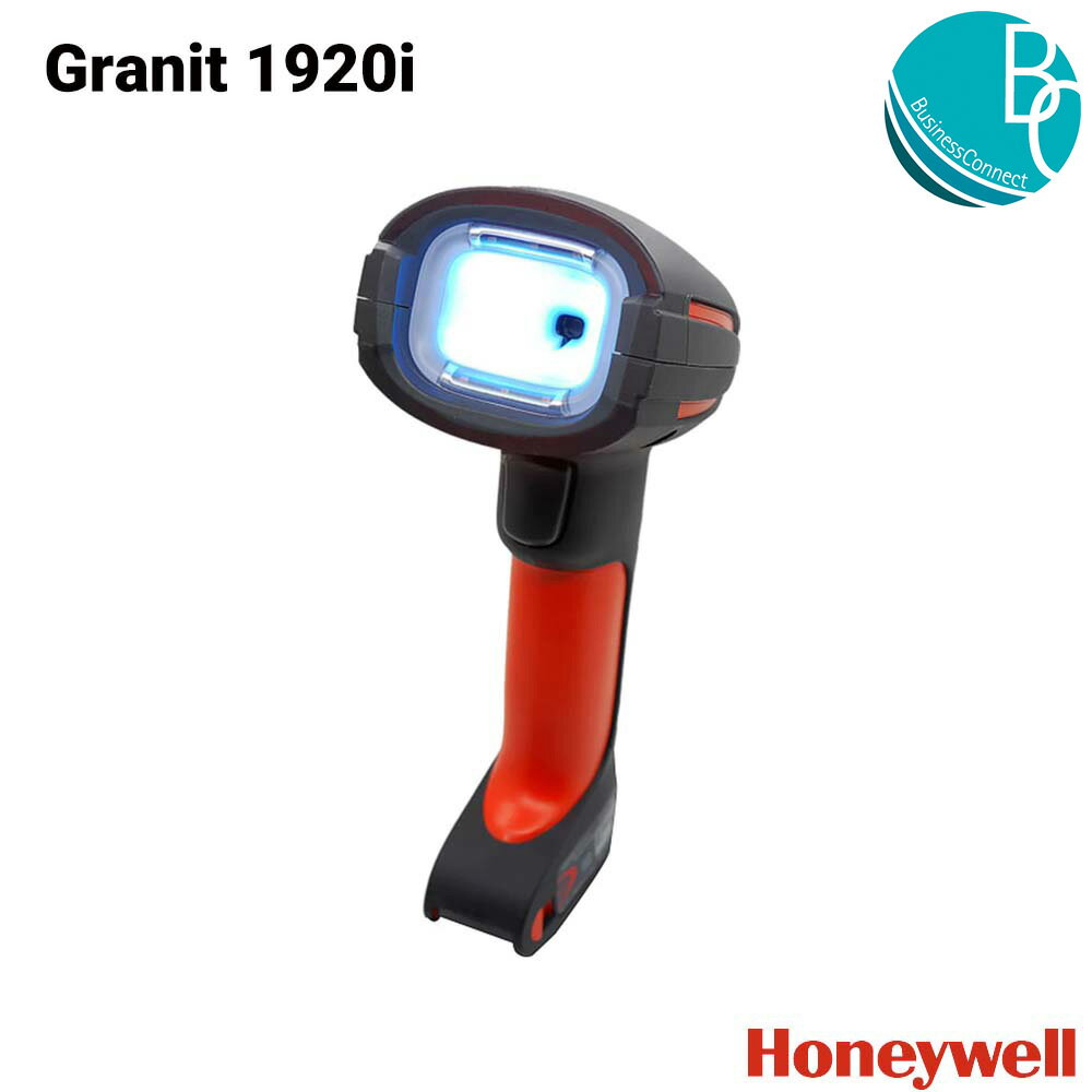 Honeywell Granit 1920i 医療器具の管理や、電子部品・金属美品・プラスチック部品などのトレーサビリティーや個体管理に最適です。 ・注意点：モニターの発色具合によって実際のものと色が異なる場合があります。 仕様 性能 照明 LED 630nm（赤色LED）, 470nm（青色LED）, 650nm レーザーポインター イメージセンサー 844×800画素, バイナリ, TIFF, BMP, JPEG出力 CMOSイメージセンサー 動作範囲 分解能：code39 0.76 mm 0.127 mm 0.191 mm UPC 100% 0.330 mm PDF417 0.127 mm DataMatrix 0.127 mm 0.254 mm QR Code 0.508 mm 読み取り深度：0 mm 64 mm 0 mm 89 mm 0 mm 137 mm 0 mm 147 mm 0 mm 66 mm 0 mm 39 mm 0 mm 84 mm 0 mm 162 mm 分解能 1次元 0.063mm, 2次元 0.102mm° 移動読み取り 3.5m/秒（70mm） スキュー角 1次元 ±65°, 2次元 ±45°° ピッチ角 1次元 ±45°, 2次元 ±45° スキャン角度 水平 41.4°, 垂直 32.2° インターフェース USB, RS-232, キーボードウェッジ 一般/電気仕様 本体サイズ：(L)134mm x (W)74.5mm x (H)193mm 重量：312g（ケーブル含まず）） 電源：4VDC～5.5VDC 消費電流（ベース）：動作時　2.35W（470mA＠5VDC）　　　待機時　0.45W（90mA＠5VDC） 環境仕様 防塵防滴性能：IP65 動作温度： -30℃～50℃ 保管温度： -40℃～70℃ 湿度：0%～95%（結露なきこと）） 落下：2m（コンクリート上に50回落下させた後、正常に動作） 衝撃（タンブルテスト）：1mの高さより5,000回落下後動作 ESD保護：空中放電 ±20kV　　接触放電 ±8kV 周囲照明：0～100,000 lux 安全規格 規格：FCC Part 15 Subpart B Class B, Industry ICES-003, CE, 2014/30/EU CEM, RoHS 2011/65/UE 安全：CB Scheme IEC 60950-1, Laser Safety IEC 60825-1 (2007/2014), IEC 62471 (2006) 読み取りシンボル 2次元：PDF417, Micro PDF417, MaxiCode, Data Matrix, QR Code, Micro QR, Aztec Code, GS1 DataBar（RSS/RSS合成シンボル） など 1次元：Code 11, Code 32 Pharmaceutical(PARAF), Code 39, Code 93/93i, Code 128, Codabar, UPC, EAN/JAN 8/13, Interleaved 2 of 5, Codablock A/F, GS1-128（UCC/EAN-128）, GS1 DataBar Expanded, GS1 DataBar Limited, GS1 DataBar Omnidirectional, GS1 Emulation, など その他：各国 POST code 保証 3年（ケーブルを除く）Honeywell Granit 1920i