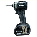 マキタ(Makita) 充電式インパクトドライバ(黒) 18V6Ah バッテリ2本・充電器・ケース付 TD173DRGXB