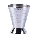 青芳 CASUAL PRODUCT マルチレベル ジガー 025341 目盛付 メジャーカップ 計量カップ ハイボール 焼酎 置いて計れる オンス ml TBS...
