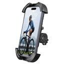 自転車 スマホホルダー 【2024強化版】 自転車用 スマホ スタンド ロードバイク スマートフォン ホルダー 携帯ホルダー クロスバイク用 360度回転 片手...