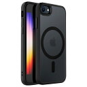 【米軍規格・Magsafe対応】Gtsoho iPhone SE3 用 ケース 半透明 マグネット搭載 ワイヤレス充電 耐衝撃 耐久性 全面保護 黄ばみなし ストラップホール付き イフォンiPhone SE2・8・7 用 カバー 4.7 用