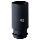 京都機械工具(KTC) インパクトレンチ ソケット 6角 766259 対辺寸法:34×サイズ:全長:100×差込角:19.0mm
