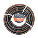 カクイチ 散水用ホース PRO ブラック+オレンジライン 内径15mm 外径20mm 10M P341D 892590