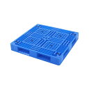 プラスチックパレット ハイグレードモデル バージン原料 1枚 約W1100×D1100×H150mm 最大荷重約6000kg 約6t フォークリフト ハンドリフ...