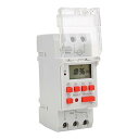 AC 85〜265V 30Aタイマースイッチ LCDディスプレイ TM919BKデジタルタイマー 24時間7日間 プログラム可能 カウントダウン 16段階のオン...