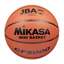 ミカサ(MIKASA) バスケットボール 5号 日本バスケットボール協会 検定球 (男子用・女子用・小学生) ミニバスケット 人工皮革 茶 CF5000 推奨内...