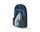 Joseph Joseph Pocket Plus 折りたたみ式、省スペース、コンパクト卓上アイロン台, ブラック/ブルー 【正規品】50010