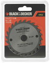 ブラックアンドデッカー(BLACK+DECKER) 木工切断 チップソー 24P 85mm DIY 電動工具 切断工具 CB24T