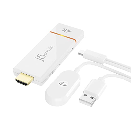 j5create ワイヤレス HDMI 4K対応 HDMI ドングルレシーバー 受信機 5G/2.4GHz ルーター不要 距離15m Windows Miracast Mac Airplay Android Miracast or ルータ経由 Googlecast iOS Airplay 対応ChromeOS対応 ディスプレイミラ j5create ワイヤレス HDMI 4K対応 HDMI ドングルレシーバー 受信機 5G/2.4GHz ルーター不要 距離15m Windows Miracast Mac Airplay Android Miracast or ルータ経由 Googlecast iOS Airplay 対応ChromeOS対応 ディスプレイミラ