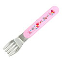 COLORFUL CANDY STYLE フォーク 女の子 子供 かわいい 安全 食洗器対応 小さめ うさちゃんバンビと森のおともだち N5801130