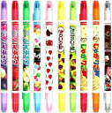 お菓子な香りつきダブルマーカー10本セット double-marker10s ペン 転がり防止キャップで安心! ギフトや景品にも! サカモト