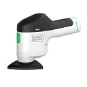 ブラックアンドデッカー(BLACK+DECKER) reviva サンダー 10.8V コードレス 【リサイクル素材使用】電動工具 研磨工具 ほこり防止スイッチ...