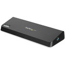 StarTech.com ドッキングステーション/USB Type-A接続/USB 3.0/デュアルモニター /4K HDMI・DisplayPort/4x U...