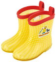 スケーター (skater) レインブーツ シューズ 長靴 子供用 おさるのジョージ 反射テープ付 14cm RIBT1