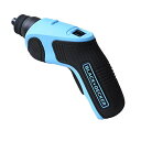 ブラックアンドデッカー(BLACK+DECKER) コードレス ドライバー LEDライト搭載 DIY 電動工具 締付工具 リチウムホーム 3.6V ビット11種...