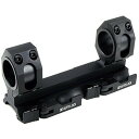 American Defense タイプ 25mm/30mm 径 QD ワンピース スコープマウント BK