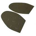 ビブラム vibram 半張り 7673 濃茶 No.5サイズ『靴底補修・滑り止めシート』