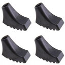 Yデパートセンター55® ノルディックウォーキングポール用 ラバーキャップ 4個セット 先端保護 滑り止め ゴムキャップ 登山