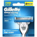 ジレット マッハシンスリーターボ 髭剃り カミソリ 男性 替刃8個入 なし 単品 8個 (x 1)