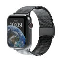 ミアック(miak) miak CLIP MESH BAND for Apple Watch 41/40/38mm ブラック