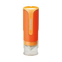 シャチハタ キャップレス9 別注品(オレンジ)ネーム印 XL-CLN3