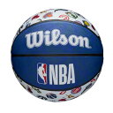 Wilson(ウイルソン) バスケットボール NBA ALL TEAM BSKT (7号球 NBA オール チーム) メンズ WTB1301XBNBA 7号/ ...