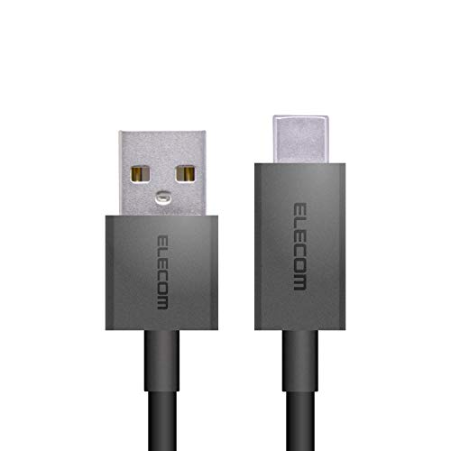 エレコム USB TYPE C ケーブル タイプC (USB A to USB C ) 3A出力で超急速充電 USB2.0準拠品 1.2m ブラック 【iPhone 16 シリーズ 対応検証済】 MPA-FACCL12BK エレコム USB TYPE C ケーブル タイプC (USB A to USB C ) 3A出力で超急速充電 USB2.0準拠品 1.2m ブラック 【iPhone 16 シリーズ 対応検証済】 MPA-FACCL12BK