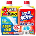 洗たく槽 カビキラー 塩素系液体タイプ 550g×2本 ドラム式 除菌 洗濯機 クリーナー 洗浄剤 カビ取り まとめ買い 生乾き 防止 消臭
