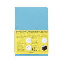 ニトムズ STALOGY ノート A5 方眼 1/2イヤーノート ブルー S4110