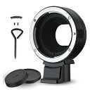 JJC EF-EOS M レンズマウントアダプター Canon EF/EF-S - EOS M マウント 転換 Kiss M2 Kiss M EOS M200 ...