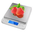 デジタル スケール 計量器 0.1g-3kg 精密 計量器 0.1g 精密はかり デジタル計り 風袋引き機能 オートオフ機能付き 料理 業務用 プロ用 電子天秤...