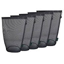 Boundless Voyage【5枚セット】メッシュバッグ 丸底 ストリングネットバッグ ナイロン収納ポーチ 旅行 アウトドア調整器具/ゴルフ/化粧品など小物...