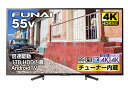 フナイ 55V型 液晶テレビ 4K チューナー内蔵 アンドロイド テレビ 1TB HDD内蔵 裏番組録画対応 倍速駆動 FL-55U5030