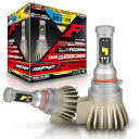 IPF フォグランプ LED 車用 PSX26W 2500lm 2色切替 6500K⇔2400K ホワイト⇔イエロー 12V 24V兼用 2本入 車検対応 ドラ...