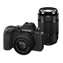 富士フイルム(FUJIFILM) ミラーレスデジタルカメラ X-S10 Wズームレンズキット F X-S10LK-1545/50230 ブラック
